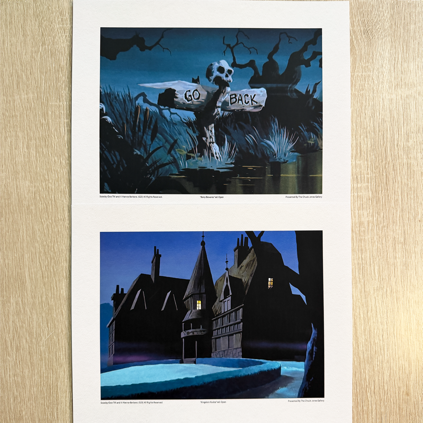 Go Back If You Dare - 8x10 2 Pack