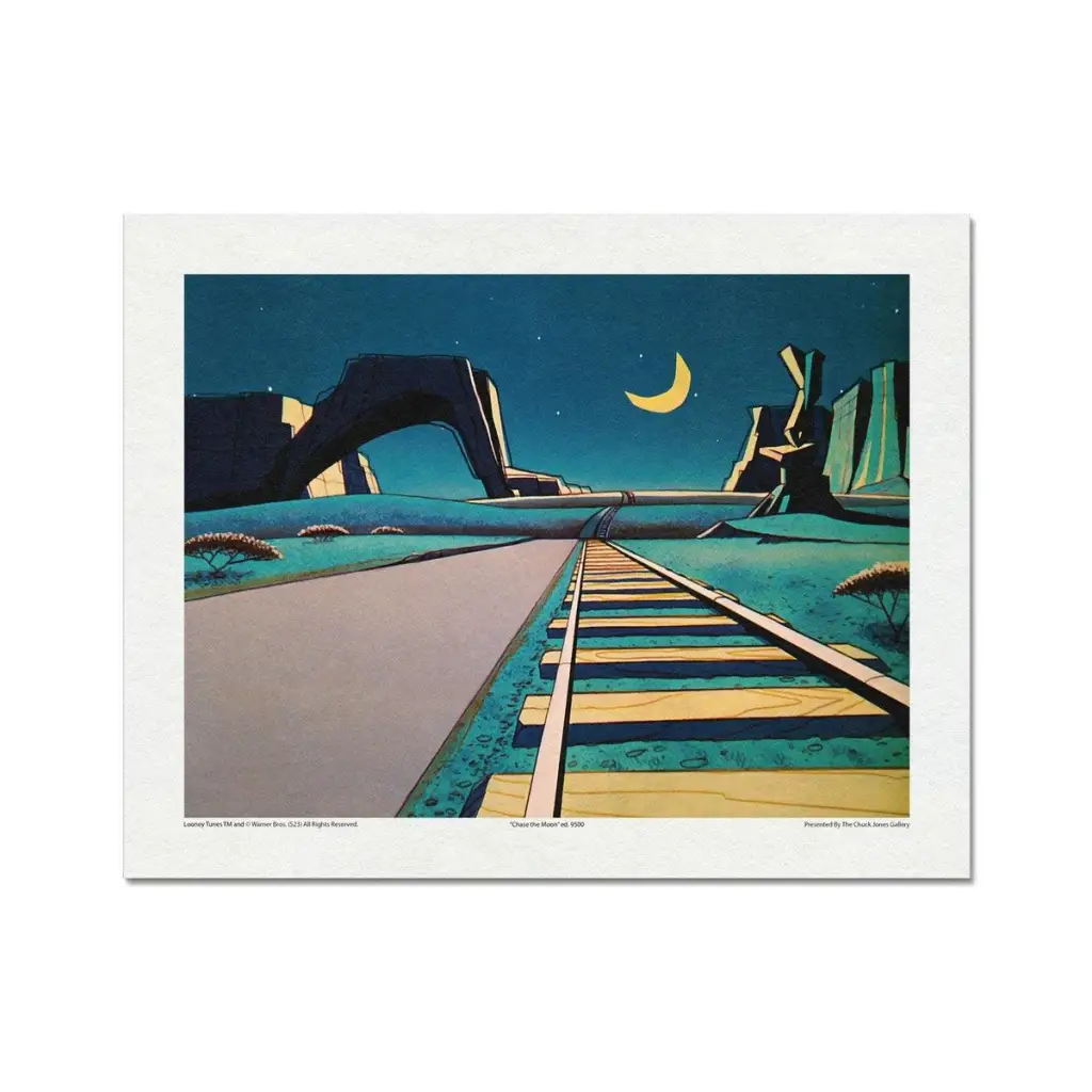 Chase the Moon: Impresión de bellas artes