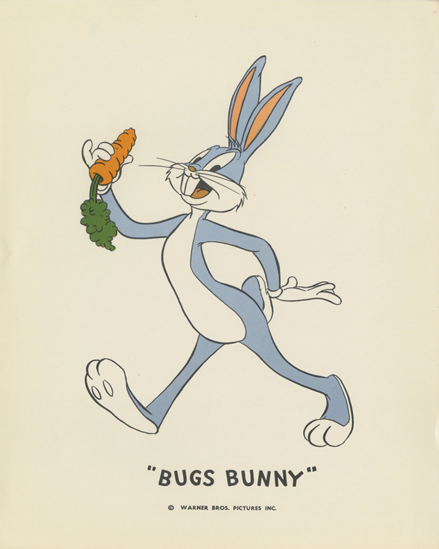 Standing Bugs Bunny with Carrot (Publicity)