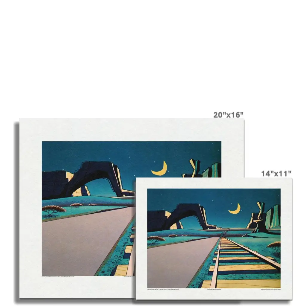 Chase the Moon: Fine Art Print