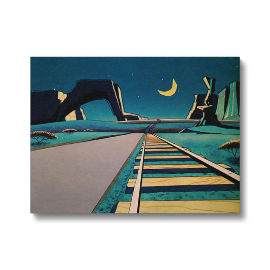 Chase the Moon: Limited-Edition Canvas